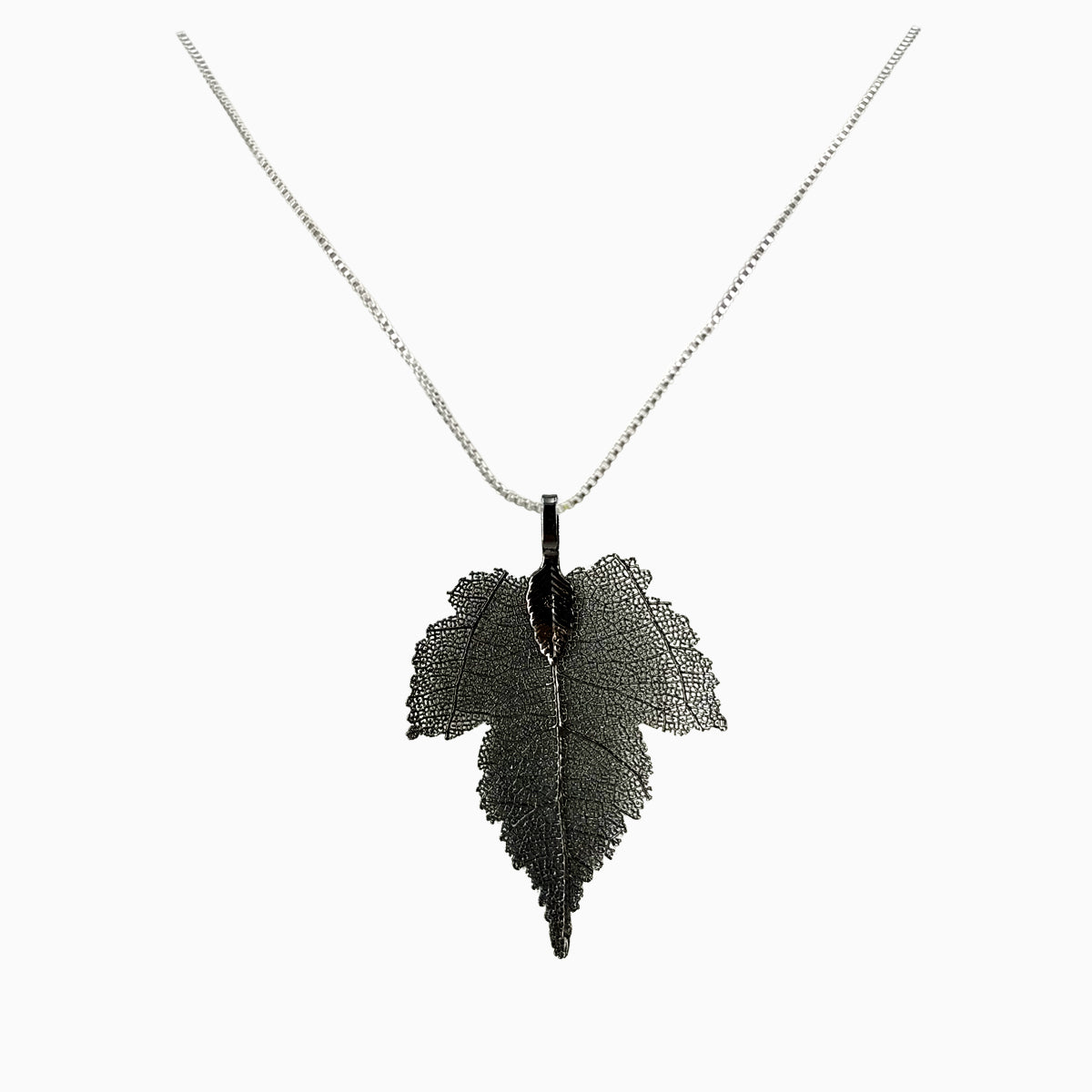 Maple Leaf - Real Leaf Pendant Necklace